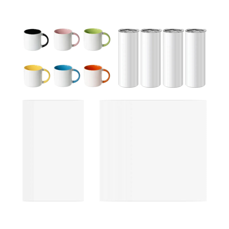 xTool Baking Sublimation Material Starter Kit for WonderPress (110pcs)