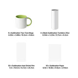 xTool Baking Sublimation Material Starter Kit for WonderPress (110pcs), view 3
