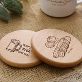 xTool Beechwood Coasters (4pcs), view 2