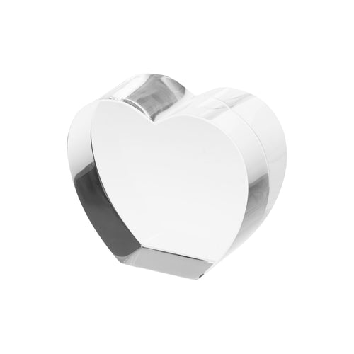 xTool Beveled Heart-Shaped K9 Crystal (1pcs)