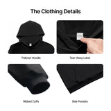 xTool Black Premium Heavyweight Pima Cotton Hoodie, view 6