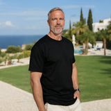 xTool Black Stain-Resistant Pima Cotton T-Shirt, view 3