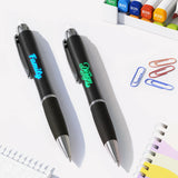 xTool Black Stylus Ballpoint Pens with Multicolored LED Lights (10pcs), view 2