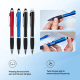 xTool Black Stylus Ballpoint Pens with Multicolored LED Lights (10pcs), view 4