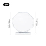 xTool Blank Octagonal Acrylic Award Trophy (1pcs), view 3