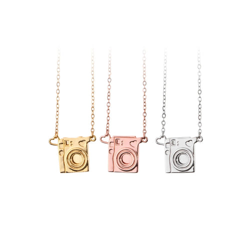 xTool Brass Camera Photo Necklace (3pcs)