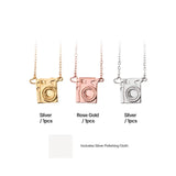 xTool Brass Camera Photo Necklace (3pcs), view 4