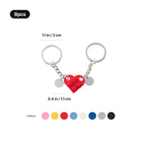 xTool Brick Heart Initial Keychain Set (8pcs), view 3