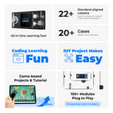xTool CyberPi: Educational Electronics Kits for Beginners to Learn Programming, view 2