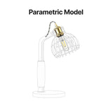 xTool Dome Cage Table Lamp DIY Kit, view 3