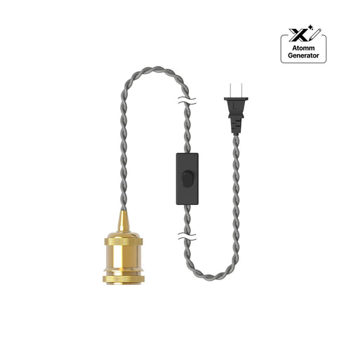 xTool E26 Twisted Cord Pendant Light Socket
