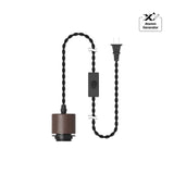 xTool E26 Twisted Cord Pendant Light Socket, view 5