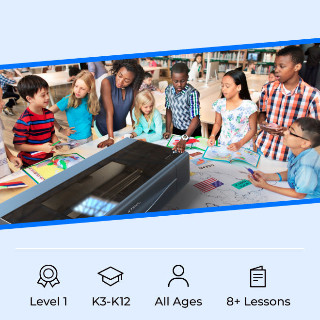 xTool P2 Basic Lessons (Level 1)