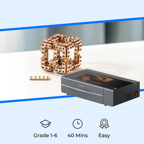 xTool Waste to Wealth: Make a Cube with P2