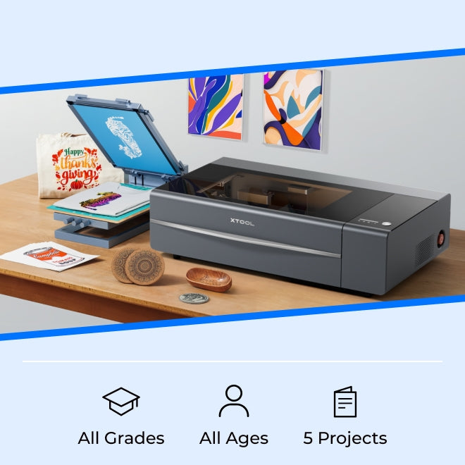 xTool P2S Screen Printing Kit Educator Guide
