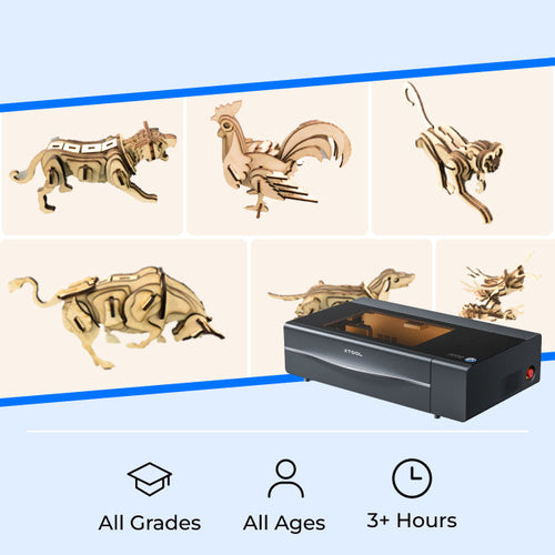 Zodiac Wooden Art with xTool P2