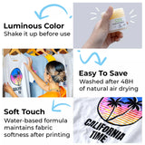 xTool Glow in The Dark Color Screen Printing Ink Set (6 Colors), view 3