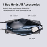 xTool Geometric Pattern Portable Hair Dryer Bag for Travel, view 3