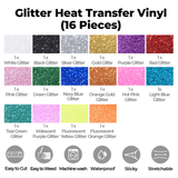 xTool Glitter Heat Transfer Vinyl (16pcs), view 4