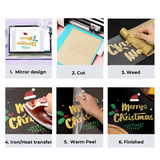 xTool Glitter Heat Transfer Vinyl (16pcs), view 6