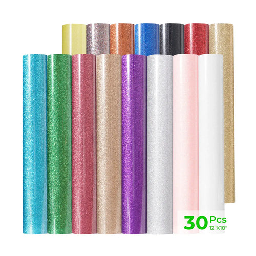 xTool Glitter PET Heat Transfer Vinyl (30pcs)