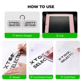 xTool Glitter PET Heat Transfer Vinyl (30pcs), view 4