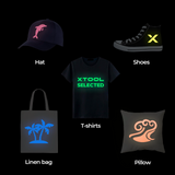 xTool Glow in the Dark PU Heat Transfer Vinyl (20pcs), view 6