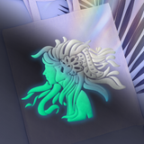 xTool Glow in the Dark Puff Vinyl Heat Transfer 3D (10pcs), view 2