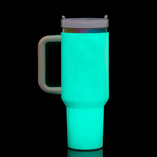 xTool 40oz Glow in the Dark Stainless Steel Tumbler with Handle