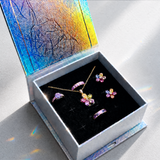xTool Iridescent Silver Gift Box with Jewelry Foam Insert (3pcs), view 2