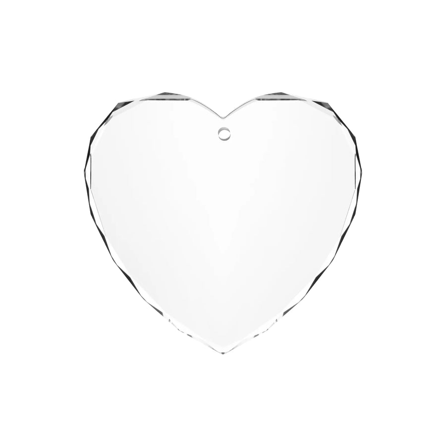 xTool K5 Crystal Faceted Heart-Shaped Ornament (3pcs)