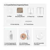 xTool K9 Crystal Ball Engraving Studio Supply Kit, view 3