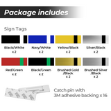 xTool Laser Engraving Two-Tone Plastic Tag Trial Kit (16pcs), view 4