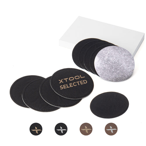 xTool Round Laserable PU Iron-on Patch (10pcs)