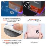xTool Laserable PU Round Patch (10pcs), view 4