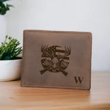 xTool Leather RFID Blocking Bifold Wallet, view 5