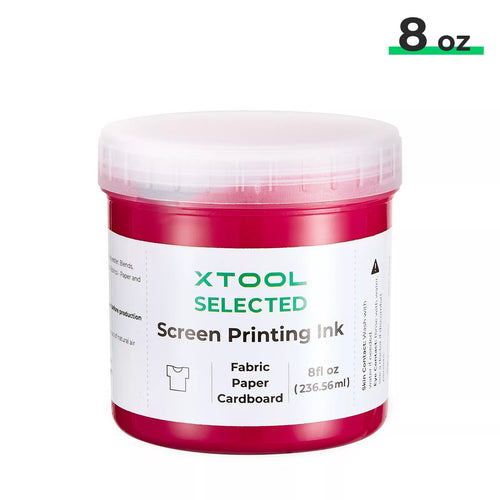 xTool Magenta Screen Printing Ink (8oz)