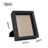 xTool Black Magnetic Shadow Box Frame with Linen Back, view 3