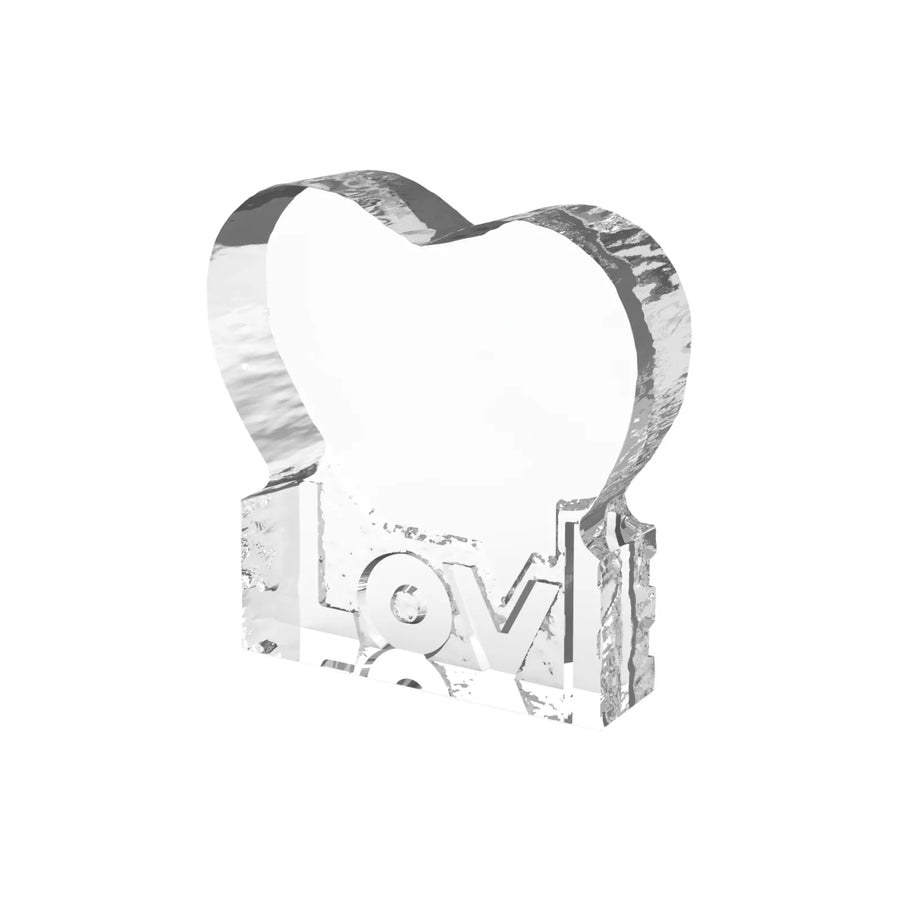 xTool Selected Ice Edge Heart-Shaped LOVE K9 Crystal
