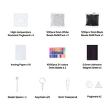 xTool 5mm 24 Colors Fuse Beads Kit (47pcs), view 3