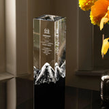 xTool Black and White Snow Mountain Crystal and Marble Trophy (1pcs), view 2
