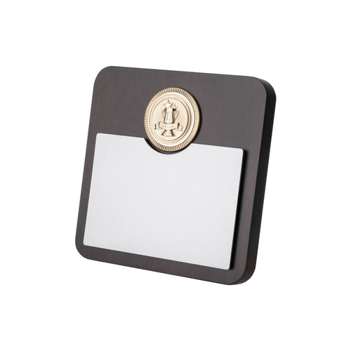 xTool Black Walnut Award Plaque with Emblem