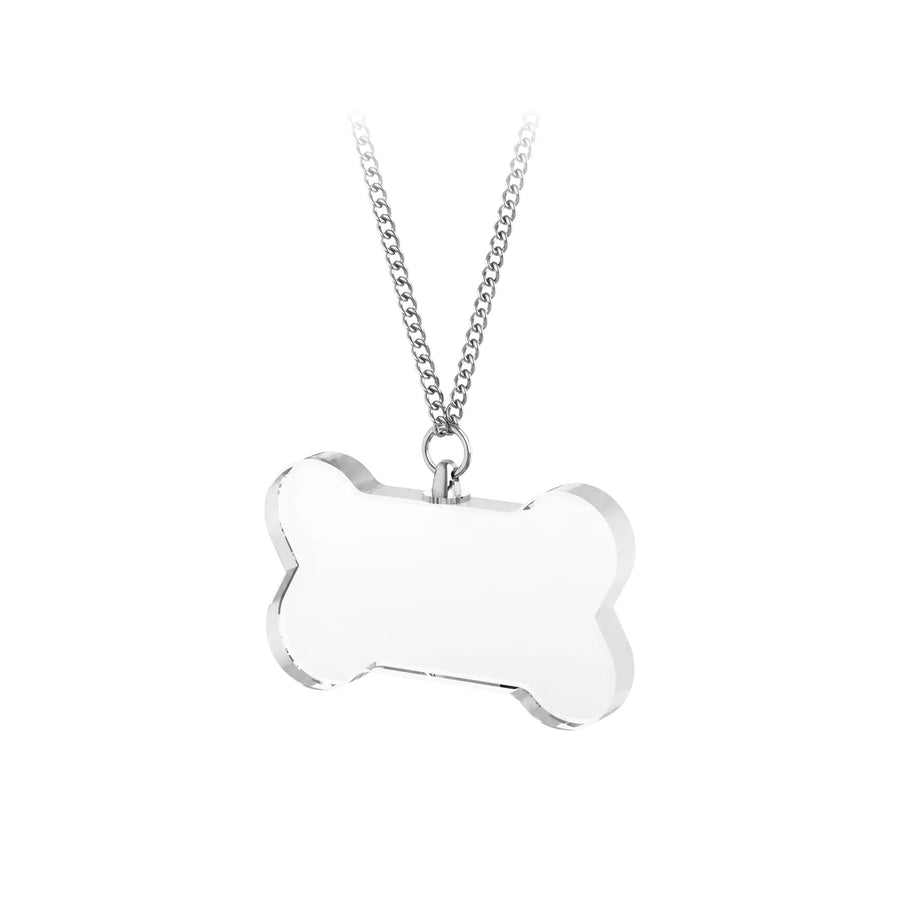 xTool Bone-Shaped K5 Crystal Necklace (2pcs)