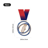 xTool Selected Double-Layer Spinning Metal Medal, view 3