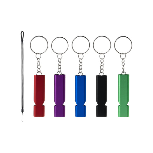 xTool Dual-Size Aluminum Emergency Whistle Set (10pcs)