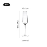 xTool Glass Champagne Flute (2pcs), view 3