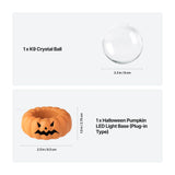 xTool Halloween Pumpkin LED Light Base, view 4