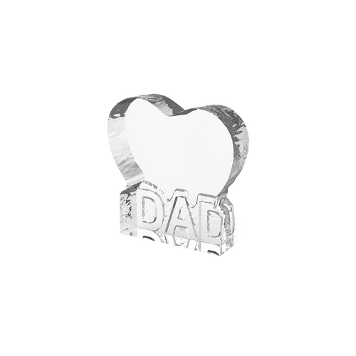 xTool Ice Edge Heart-Shaped DAD K9 Crystal