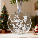 xTool K5 Crystal Faceted Round Ornament, view 2