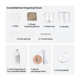 xTool K9 Crystal Ball Inner Engraved Kit, view 3